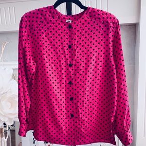 VINTAGE ANNE KLEIN BUTTON DOWN SHIRT